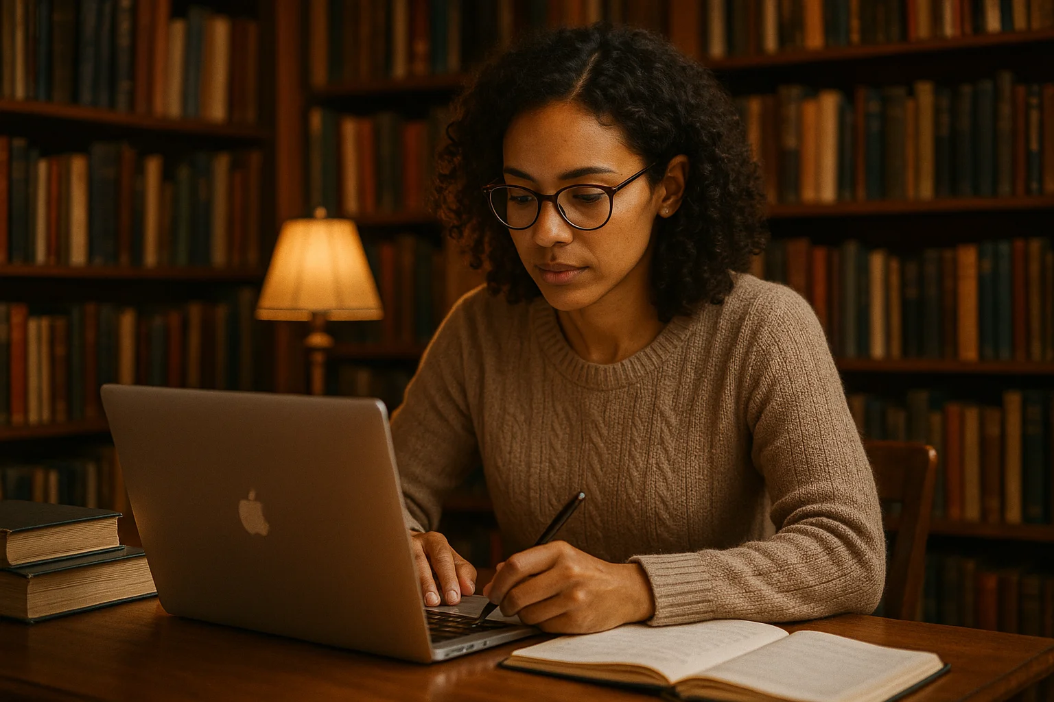 Nonprofit content creator working on authoritative content that could be cited in Google AI Overviews