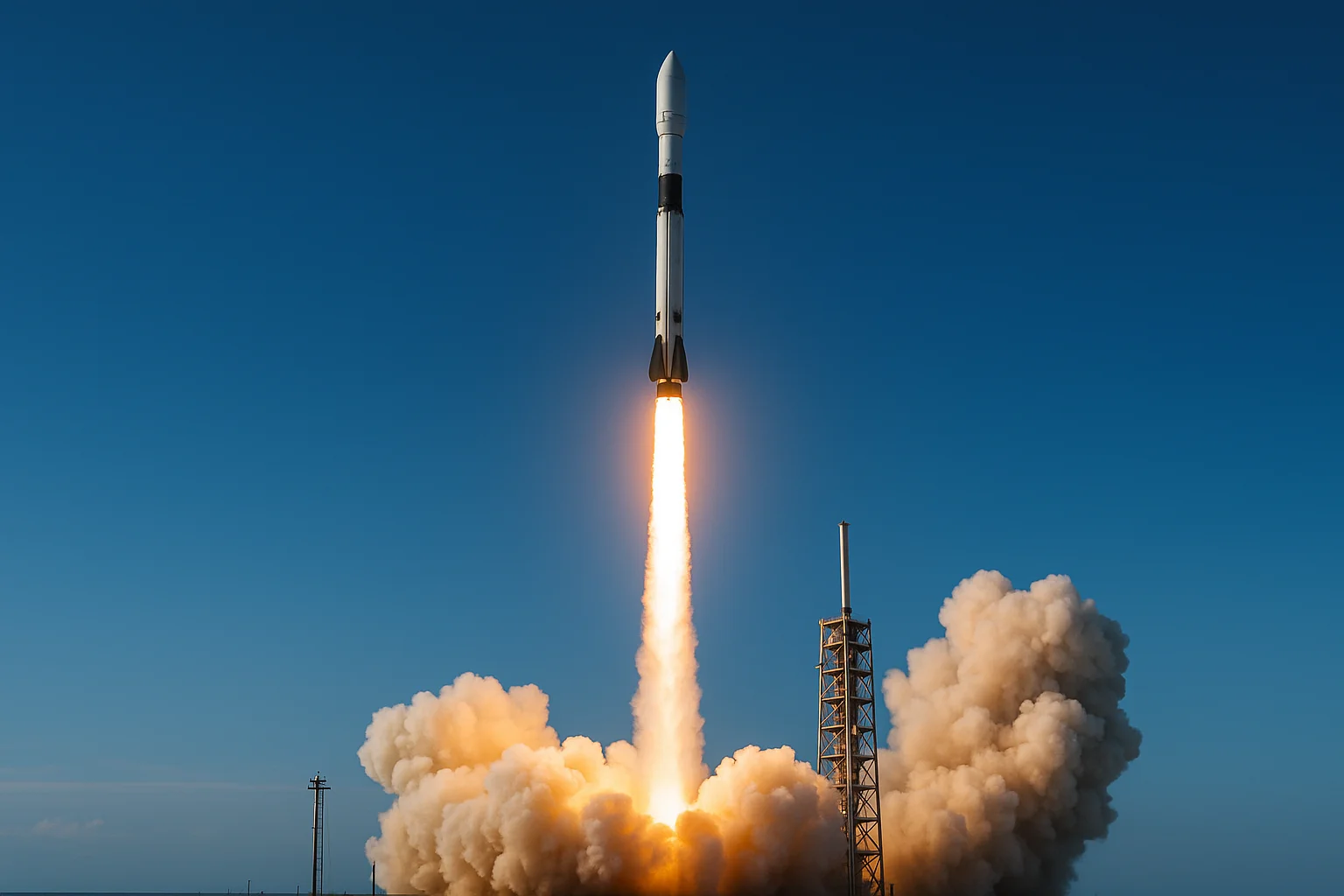 Rocket launch representing the dramatic performance improvement when removing the $2 CPC bid cap