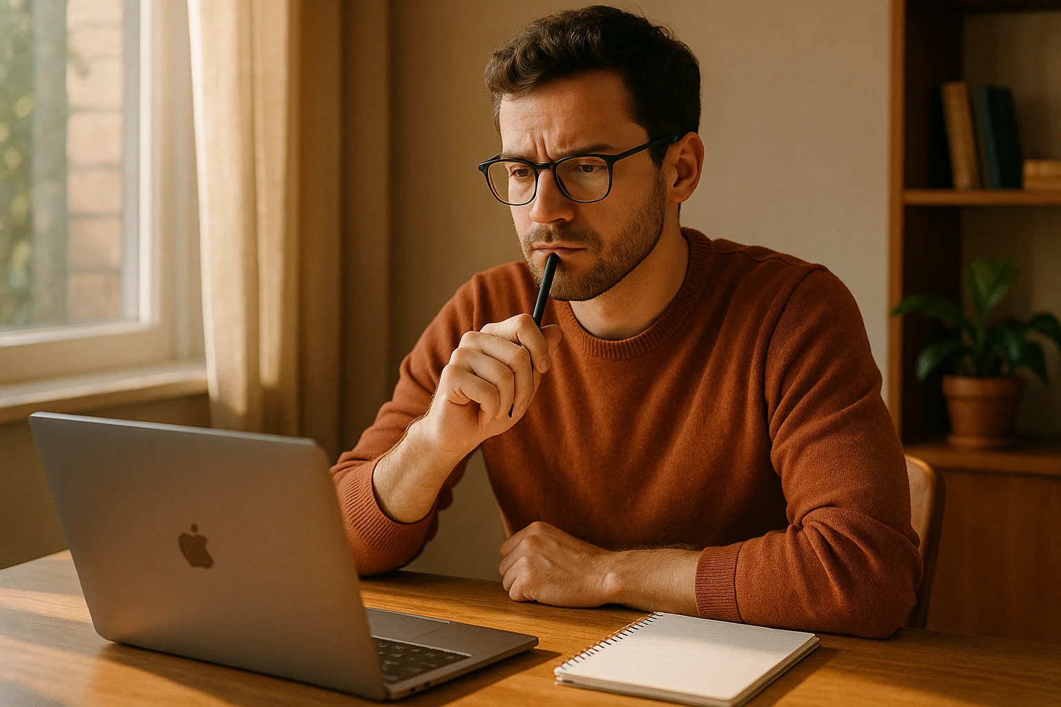 Nonprofit professional reviewing search terms to identify negative keywords for their Google Ad Grant
